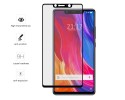 Protector Cristal Templado Frontal Completo Negro para Xiaomi Mi 8 Se Vidrio