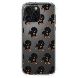 Funda Silicona Antigolpes para Iphone 16 Pro Max (6.9) diseño Perros 10 Dibujos