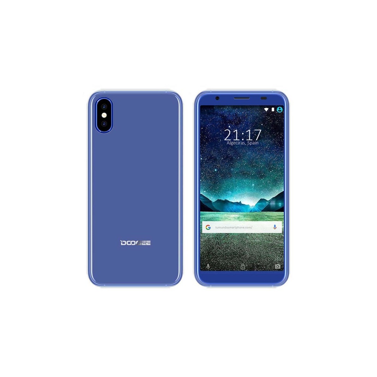 Funda Gel Tpu para Doogee X55 Color 100 % Transparente