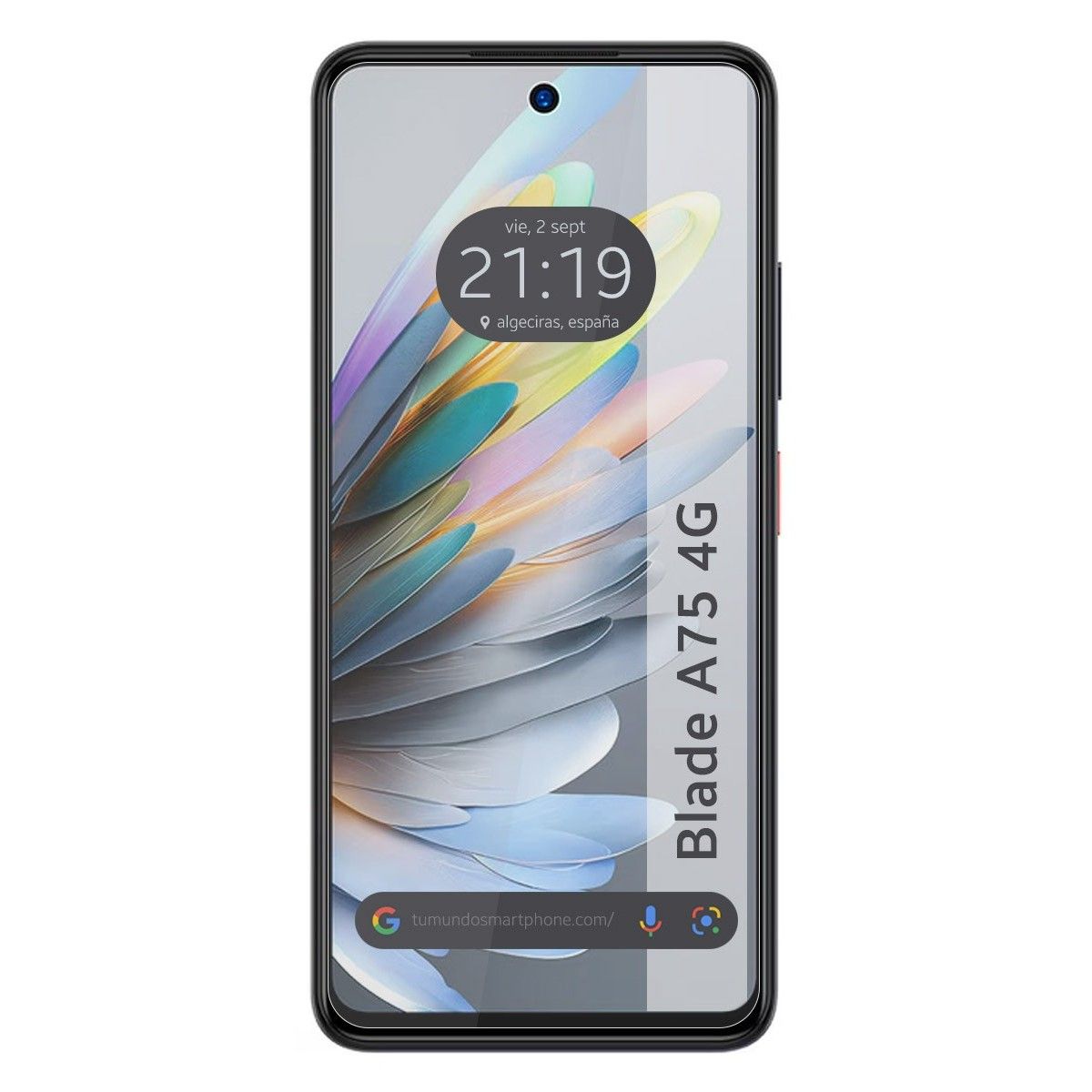 Protector Pantalla Hidrogel Privacidad Antiespías para Zte Blade A75 4G