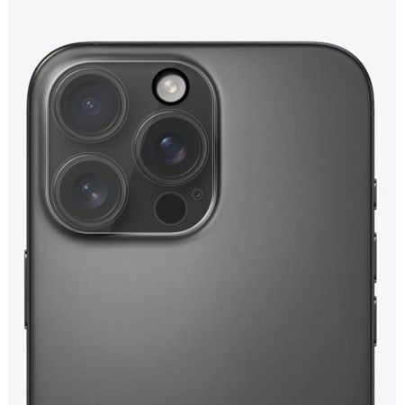 Protector Cristal Templado Cámara Trasera para Iphone 16 Pro (6.3) / Iphone 16 Pro Max (6.9) Vidrio