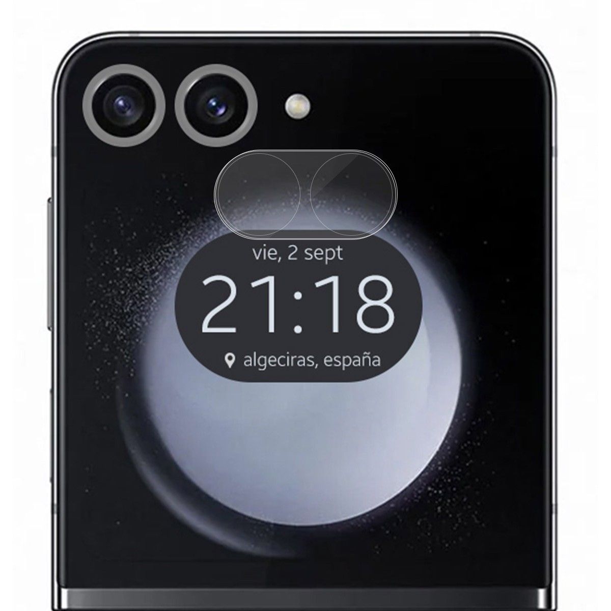 Protector Cristal Templado Cámara Trasera para Samsung Galaxy Z Flip 6 5G Vidrio
