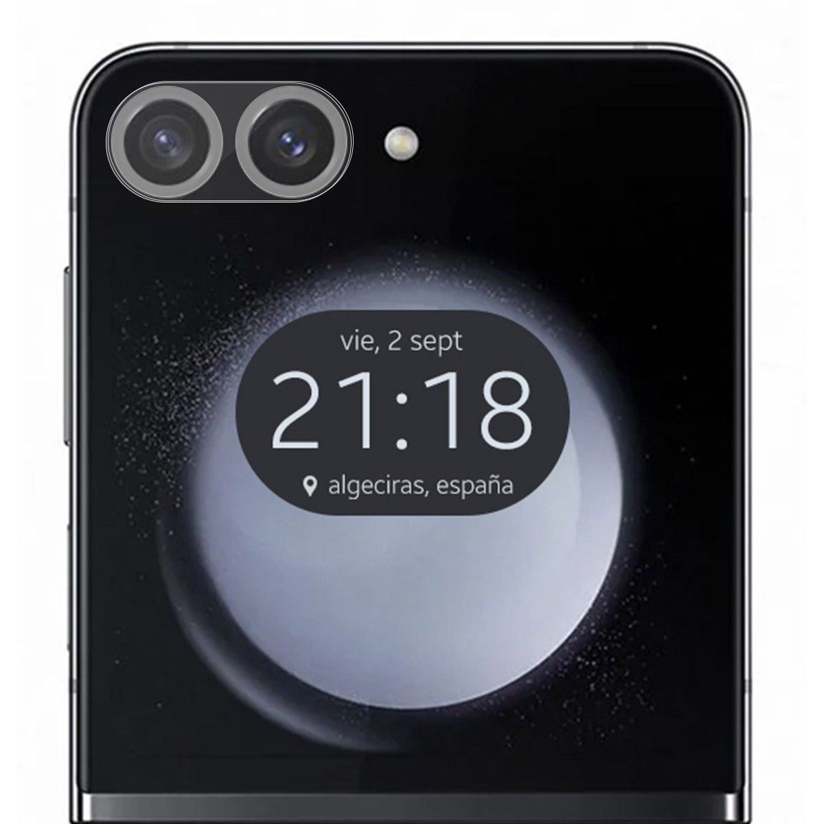 Protector Cristal Templado Cámara Trasera para Samsung Galaxy Z Flip 6 5G Vidrio
