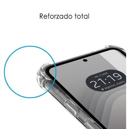 Funda Silicona Antigolpes Transparente para Nothing CMF Phone 1
