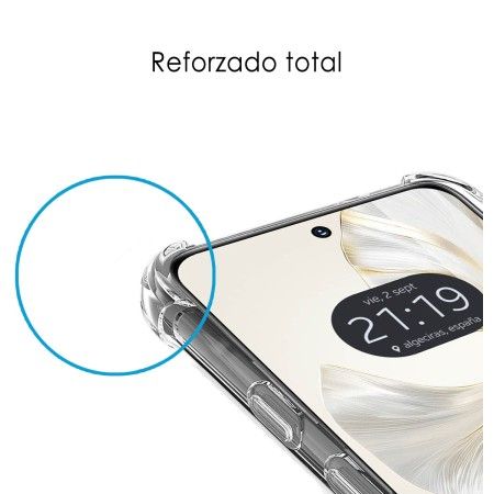 Funda Silicona Antigolpes Transparente para Huawei Honor 200 5G