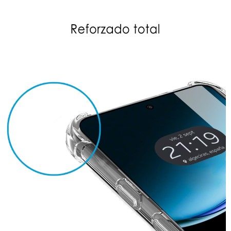 Funda Silicona Antigolpes Transparente para Oneplus Nord 4 5G