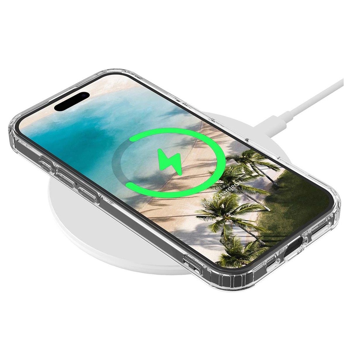 Funda Magnética Transparente para Iphone 16 (6.1)