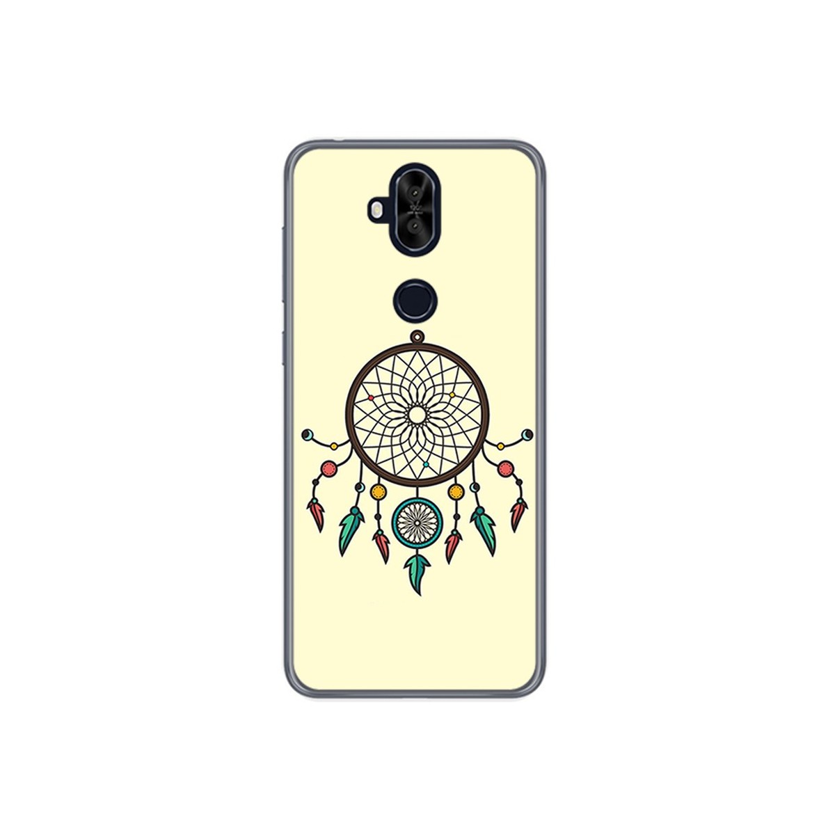 Funda Gel Tpu para Asus Zenfone 5 Lite Zc600Kl Diseño Atrapasueños Dibujos