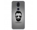 Funda Gel Tpu para Asus Zenfone 5 Lite Zc600Kl Diseño Barba Dibujos