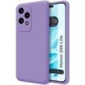 Funda Silicona Líquida Ultra Suave para Huawei Honor 200 Lite 5G color Morado