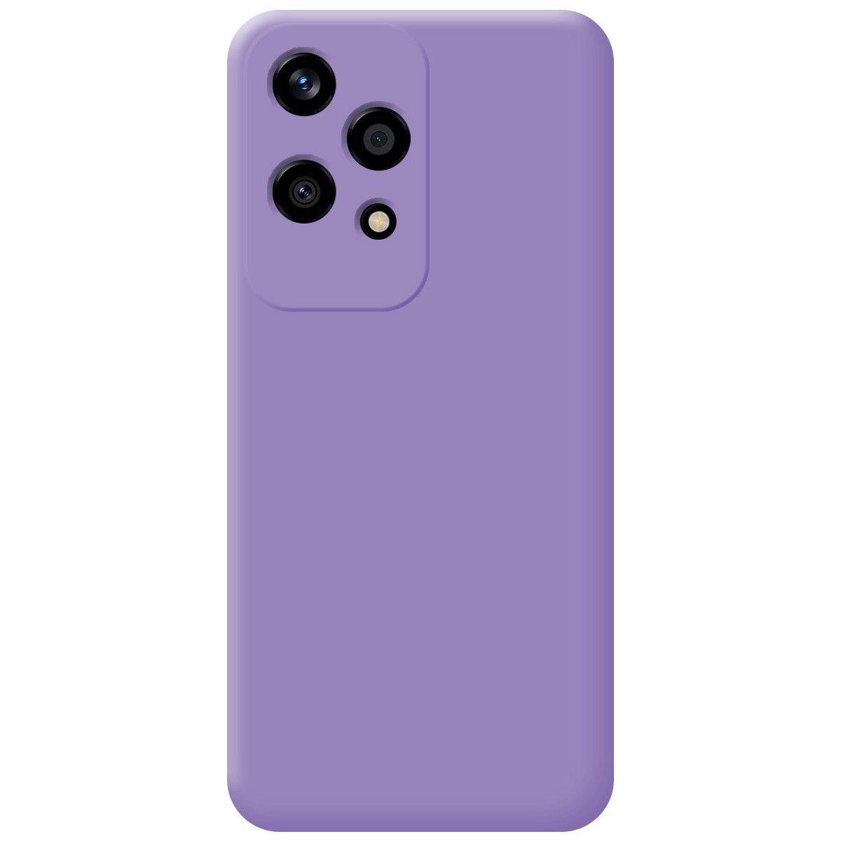Funda Silicona Líquida Ultra Suave para Huawei Honor 200 Lite 5G color Morado