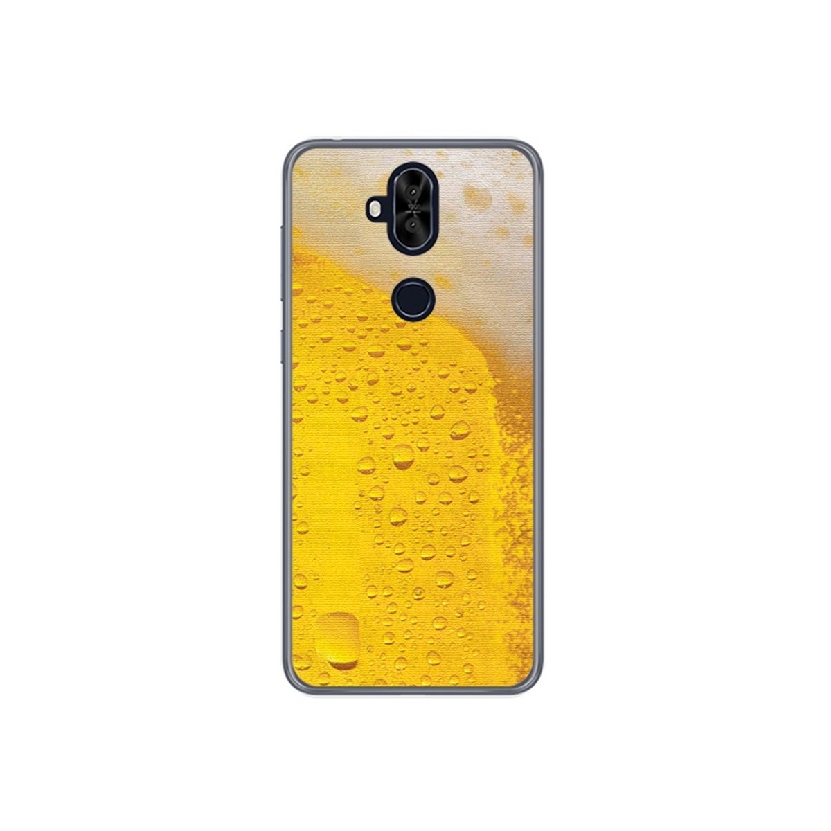 Funda Gel Tpu para Asus Zenfone 5 Lite Zc600Kl Diseño Cerveza Dibujos