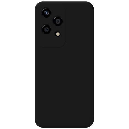 Funda Silicona Líquida Ultra Suave para Huawei Honor 200 Lite 5G color Negro