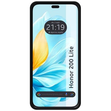 Funda Silicona Líquida Ultra Suave para Huawei Honor 200 Lite 5G color Negro
