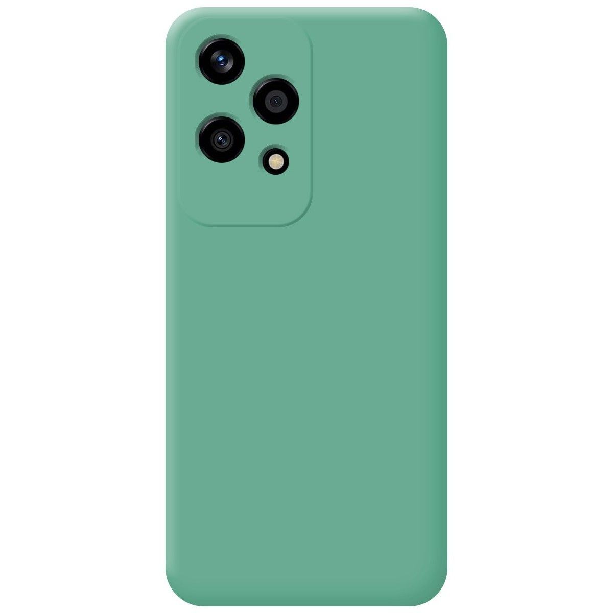 Funda Silicona Líquida Ultra Suave para Huawei Honor 200 Lite 5G color Verde