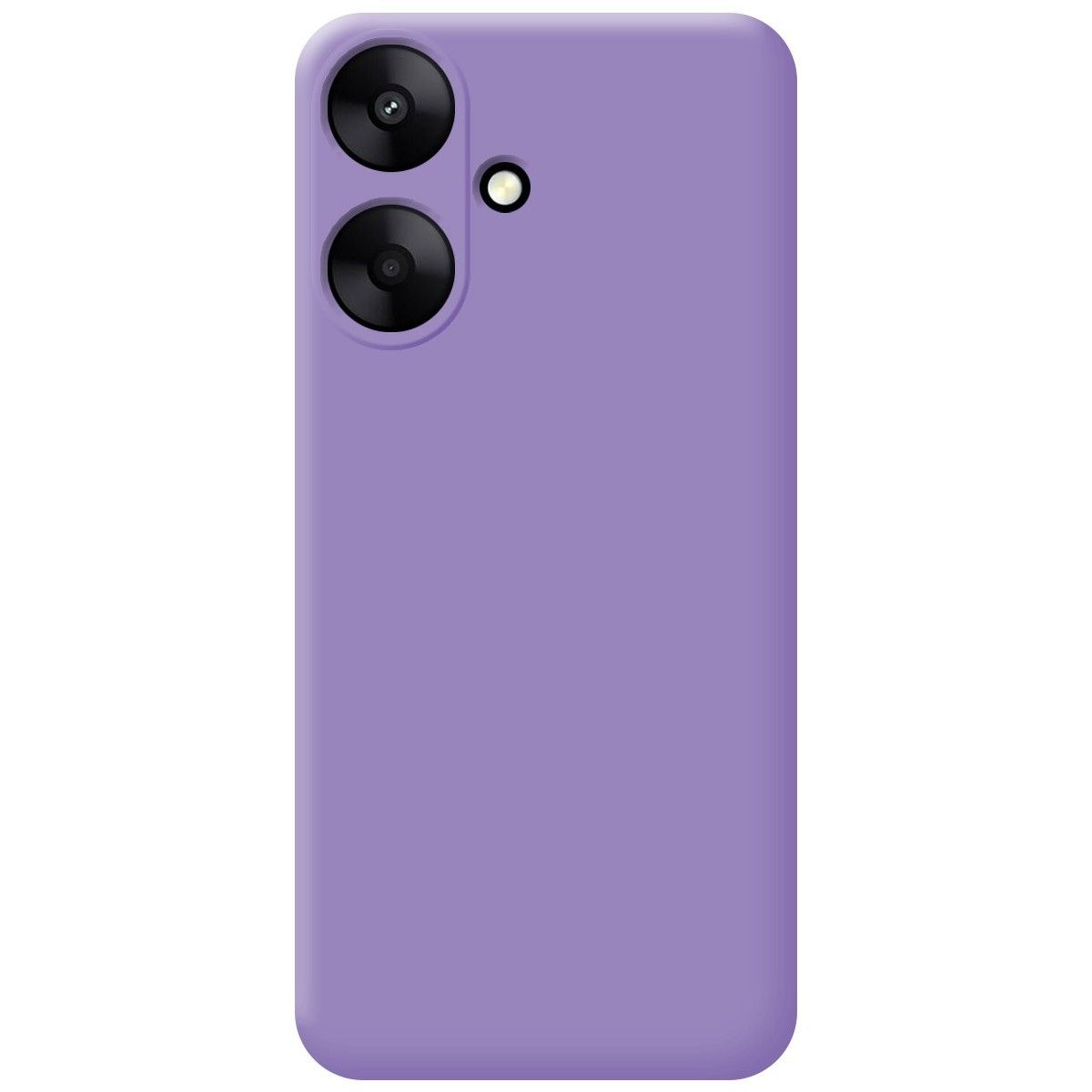 Funda Silicona Líquida Ultra Suave para Xiaomi Redmi 13C 5G color Morado