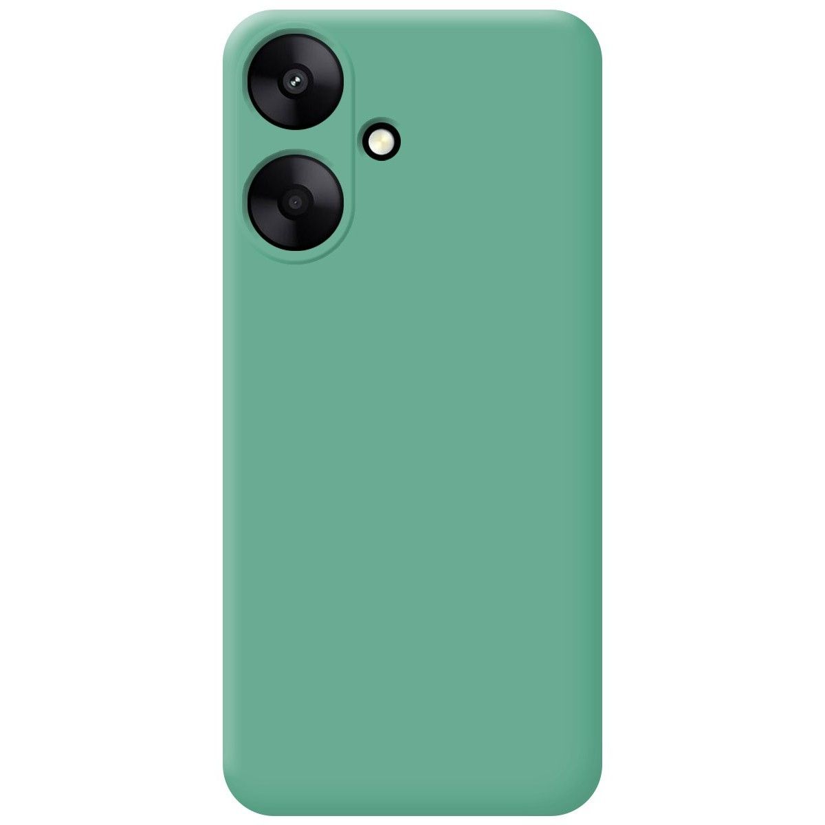 Funda Silicona Líquida Ultra Suave para Xiaomi Redmi 13C 5G color Verde