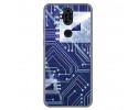 Funda Gel Tpu para Asus Zenfone 5 Lite Zc600Kl Diseño Circuito Dibujos