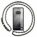Funda Colgante Transparente para Nothing CMF Phone 1 con Cordon Verde / Dorado