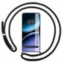 Funda Colgante Transparente para Oneplus Nord 4 5G con Cordon Negro