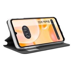 Funda Libro Soporte con Ventana para Zte Blade A35 / A55 color Negra 2