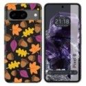 Funda Silicona Transparente para Google Pixel 8 5G diseño Otoño Dibujos