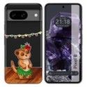 Funda Silicona Transparente para Google Pixel 8 5G diseño Suricata Dibujos