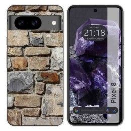 Funda Silicona para Google Pixel 8 5G diseño Ladrillo 03 Dibujos