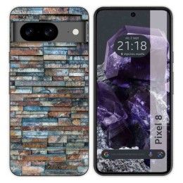 Funda Silicona para Google Pixel 8 5G diseño Ladrillo 05 Dibujos
