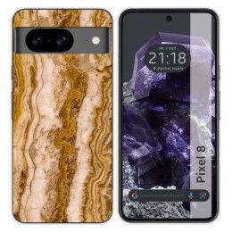 Funda Silicona para Google Pixel 8 5G diseño Mármol 10 Dibujos