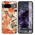 Funda Silicona para Google Pixel 8 5G diseño Mármol 12 Dibujos