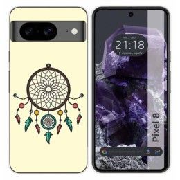 Funda Silicona para Google Pixel 8 5G diseño Atrapasueños Dibujos