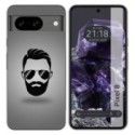 Funda Silicona para Google Pixel 8 5G diseño Barba Dibujos
