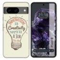 Funda Silicona para Google Pixel 8 5G diseño Creativity Dibujos