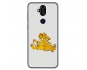 Funda Gel Tpu para Asus Zenfone 5 Lite Zc600Kl Diseño Leones Dibujos