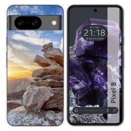 Funda Silicona para Google Pixel 8 5G diseño Sunset Dibujos