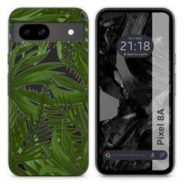 Funda Silicona Transparente para Google Pixel 8a 5G diseño Jungla Dibujos