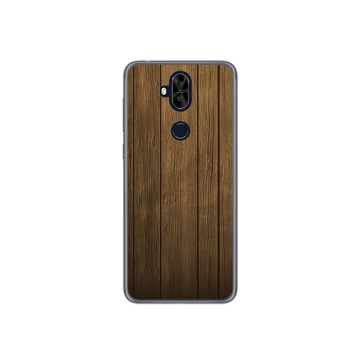 Funda Gel Tpu para Asus Zenfone 5 Lite Zc600Kl Diseño Madera Dibujos
