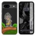 Funda Silicona Transparente para Google Pixel 8a 5G diseño Mono Dibujos