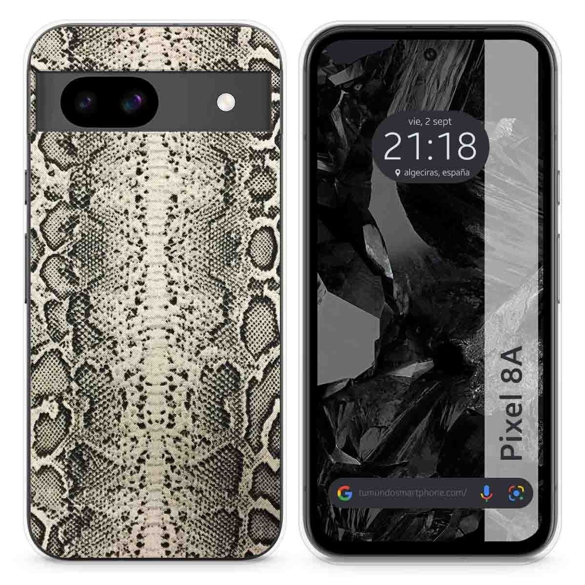 Funda Silicona para Google Pixel 8a 5G diseño Animal 01 Dibujos