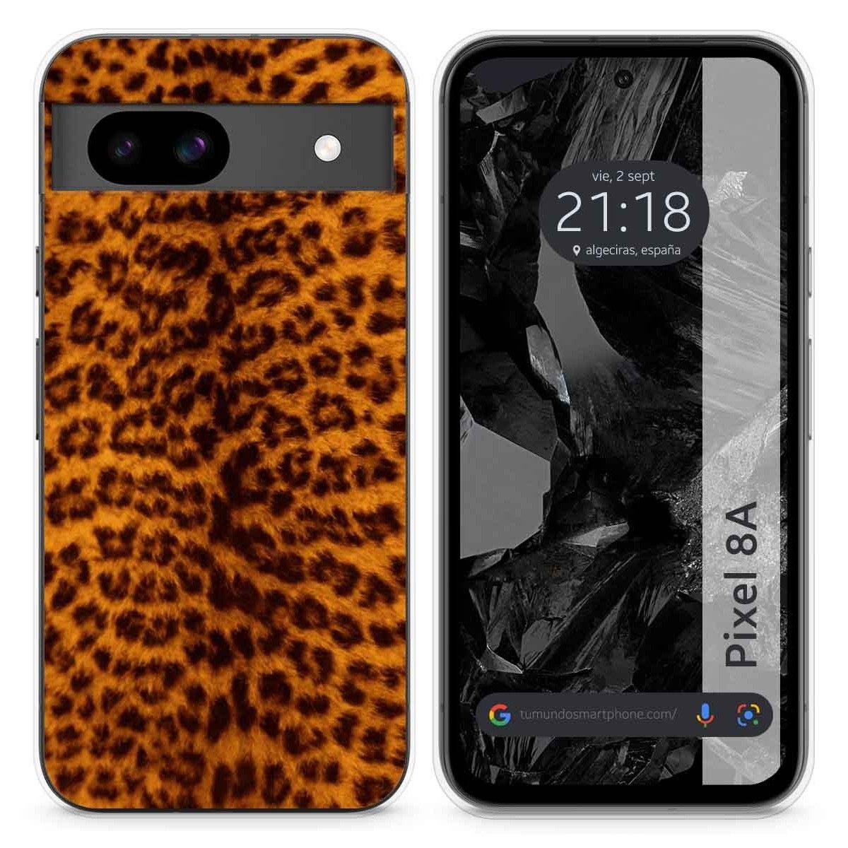 Funda Silicona para Google Pixel 8a 5G diseño Animal 03 Dibujos