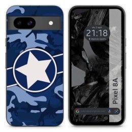 Funda Silicona para Google Pixel 8a 5G diseño Camuflaje 03 Dibujos