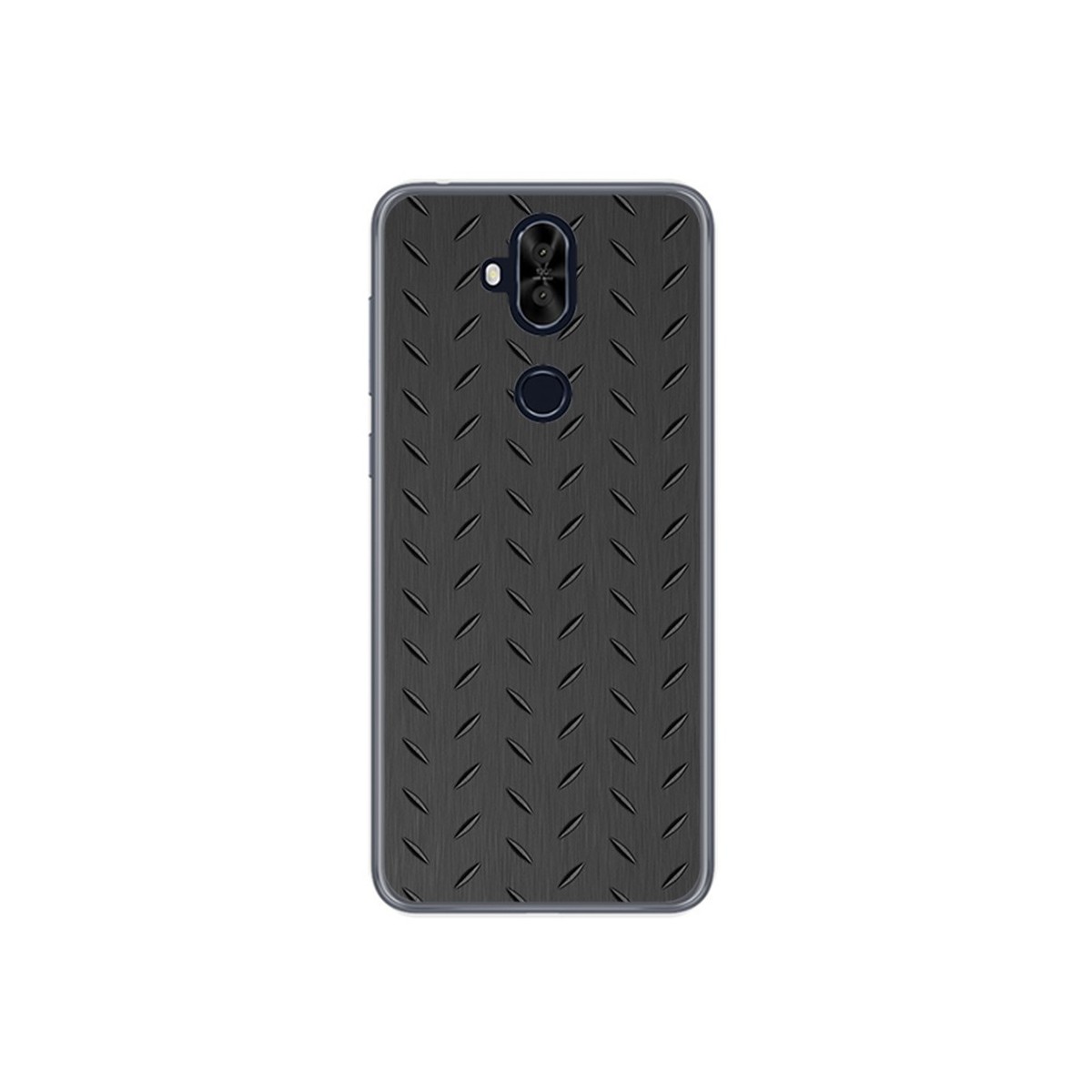 Funda Gel Tpu para Asus Zenfone 5 Lite Zc600Kl Diseño Metal Dibujos