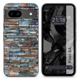 Funda Silicona para Google Pixel 8a 5G diseño Ladrillo 05 Dibujos