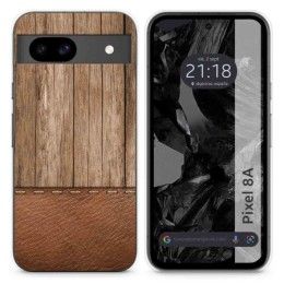 Funda Silicona para Google Pixel 8a 5G diseño Madera 09 Dibujos