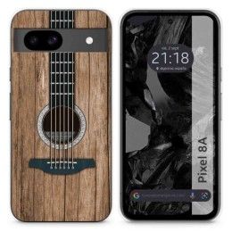 Funda Silicona para Google Pixel 8a 5G diseño Madera 11 Dibujos