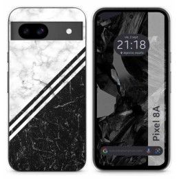 Funda Silicona para Google Pixel 8a 5G diseño Mármol 01 Dibujos
