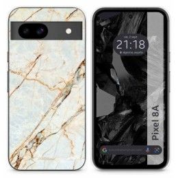 Funda Silicona para Google Pixel 8a 5G diseño Mármol 13 Dibujos