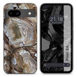 Funda Silicona para Google Pixel 8a 5G diseño Mármol 14 Dibujos