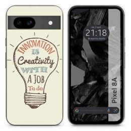 Funda Silicona para Google Pixel 8a 5G diseño Creativity Dibujos